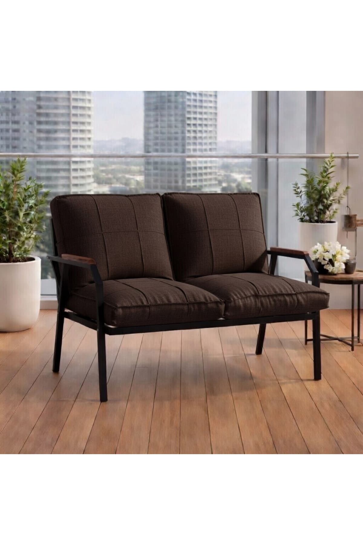 Mygusi HAYAL 2'Lİ METAL BAHÇE, BALKON, CAFE KOLTUĞU