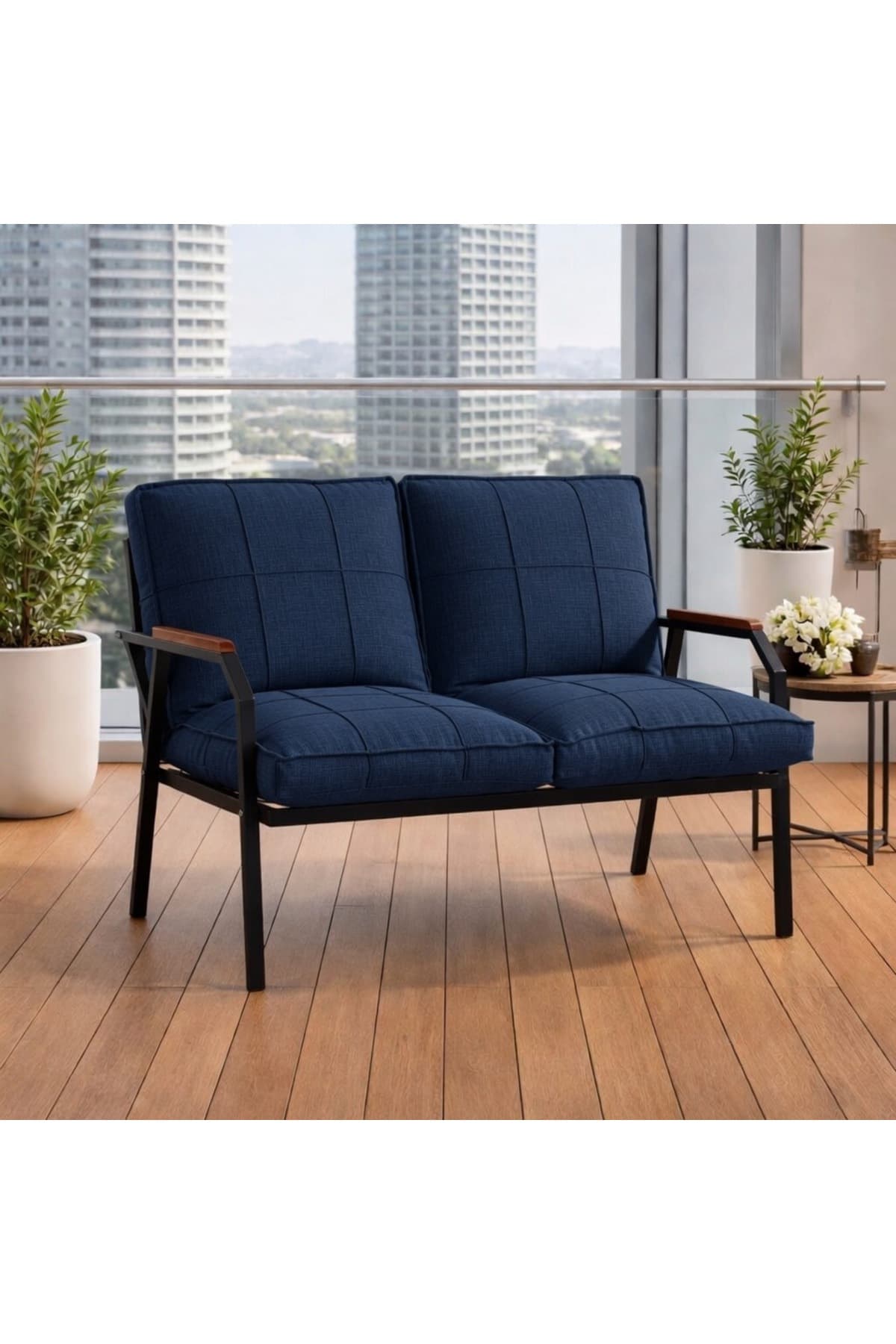Mygusi HAYAL 2'Lİ METAL BAHÇE, BALKON, CAFE KOLTUĞU
