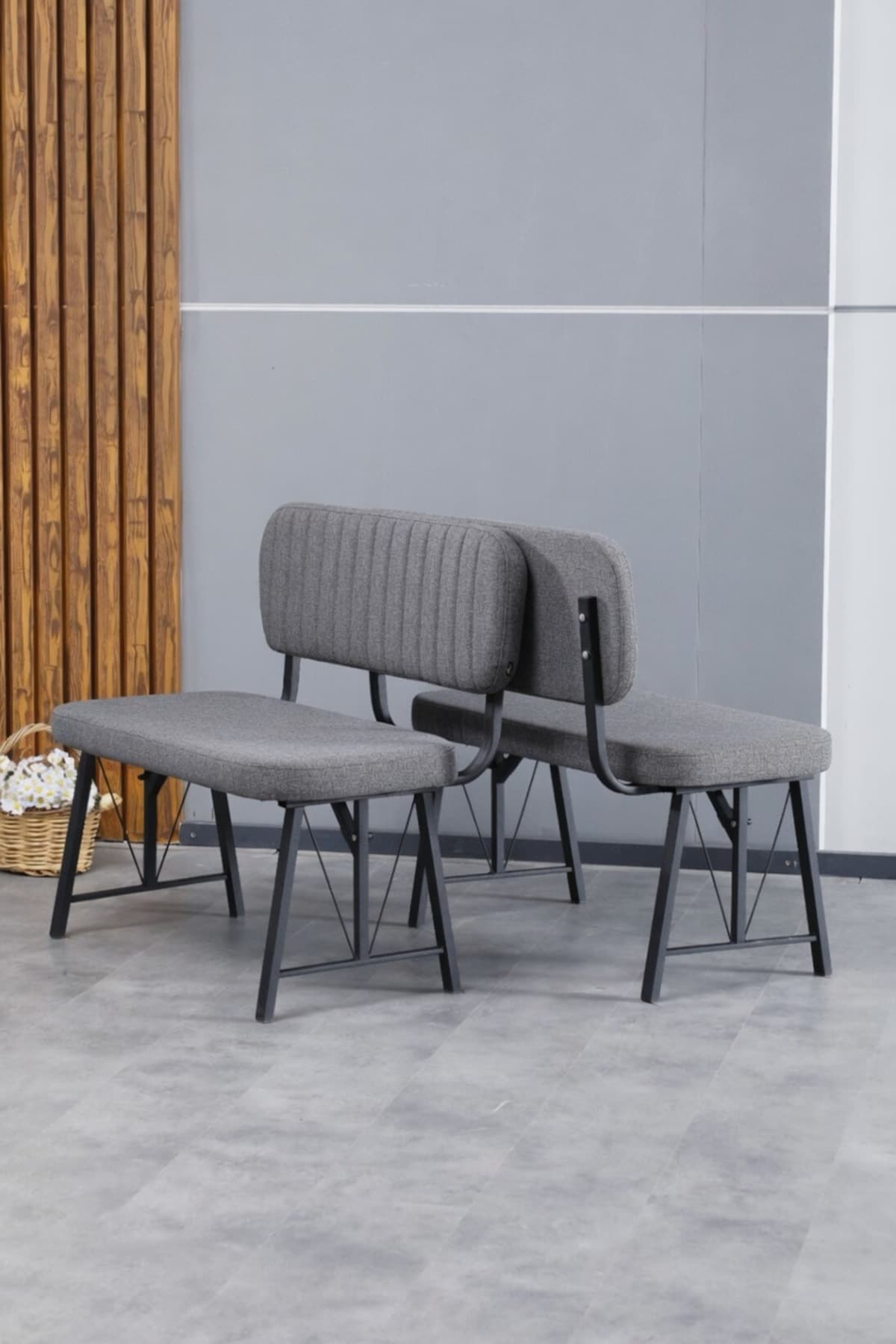 Mygusi Hayat Serisi Mutfak, Yemek, Bahçe, Kafe, Modern Bench, Puf, 1 Adet