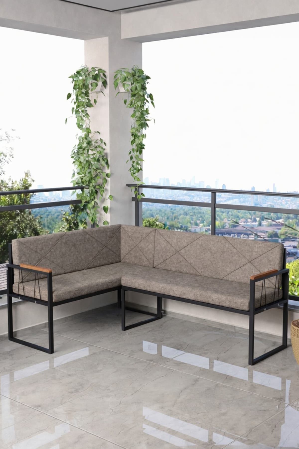 Mygusi Src , Köşe Takımı, Mutfak, Balkon Köşe Takımı, - Cappucino